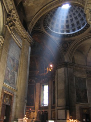 Light ray in st. Sulpice Church